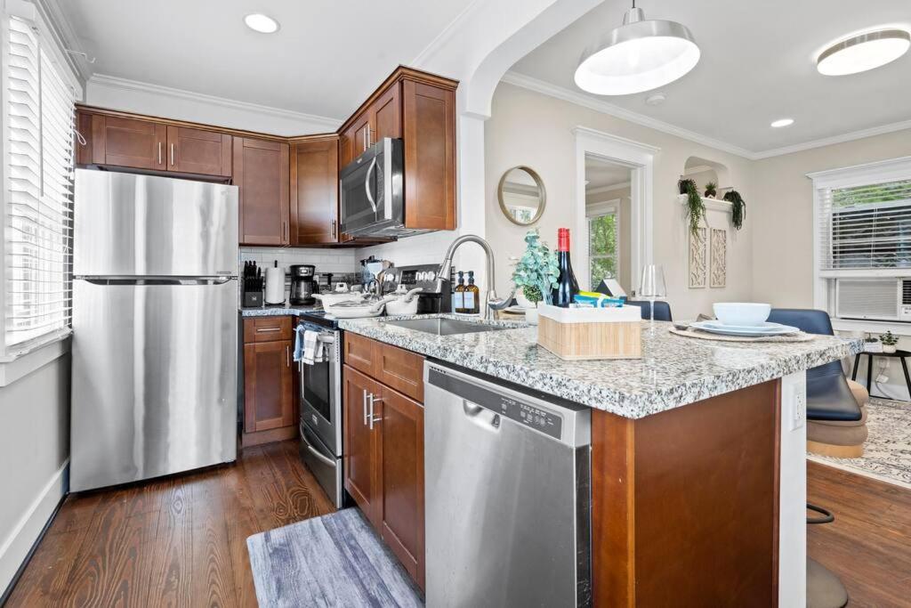 Historic Heights Cozy Nook Apartment Houston Dış mekan fotoğraf